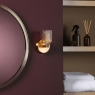 Dar Hilaria Bathroom Wall Light Antique Gold