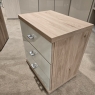 Miramar 3 Drawer Bedside Cabinet (Ipswich)