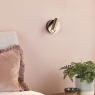 Dar Itala Single Spotlight Antique Bronze LED