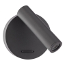 Dar Itala Single Spotlight Matt Black LED