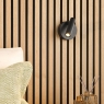 Dar Itala Single Spotlight Matt Black LED