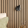 Dar Itala Single Spotlight Matt Black LED