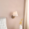 Dar Navarro Rechargeable Wall Light Antique Bronze