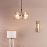 Dar Ravis Wall Light Antique Bronze