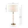 Dar Ruperta Table Lamp Antique Bronze