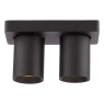 Dar Hiro 2 Light Bar Spotlight Matt Black