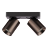 Dar Hiro 2 Light Bar Spotlight Satin Bronze