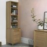 Burnham Narrow Top Unit Oak