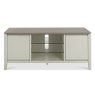 Burnham Entertainment Unit Grey Washed Oak & Soft Grey