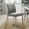 Burnham Upholstered Chair Painted Titanium Lifestyle