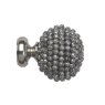 Otter 28mm Satin Silver Finial