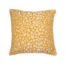 Pebbles 43cm Design Weave Mustard Cushion