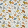 Forest Leaves Tangerine Fabric