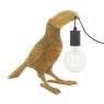 Clements Vintage Gold Toucan Table Light