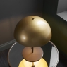 Morieux Gold And Bronze Painted Dome Table Light