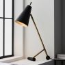 Thorpe Mid Century Matt Black Task Light