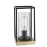 Euston Caleb Table Lamp With Clear Glass