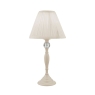 Laura Ashley Ellis Cream Satin-Painted Table Lamp With Ivory Shade