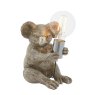 Clements Vintage Silver Koala Table Light