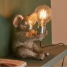Clements Vintage Silver Koala Table Light