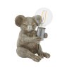 Clements Vintage Silver Koala Table Light