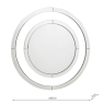 Laura Ashley Evie Small Round Mirror