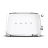 smeg 2 slice toaster white