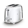 Smeg 2 Slice Toaster Chrome