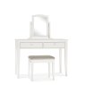 Alaska white dressing table com