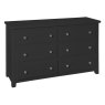 Hamilton 6 Drawer Wide Chest Charcoal
