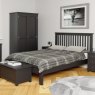 Hamilton bed frame charcoal