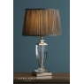 Laura Ashley Carson Polished Nickel  & Crystal Table Lamp Small - Base Only