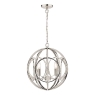 Laura Ashley Orbital 3lt Pendant Polished Nickel