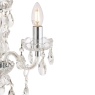 Laura Ashley Harriet 5lt Crystal & Polished Chrome Chandelier