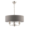 laura ashley sorrento 3lt pendant polished nickel 