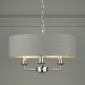 laura ashley sorrento 3lt pendant polished nickel 