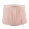 Laura Ashley Hemsley Pleated Silk Empire Drum Shade Pink 8 Inch