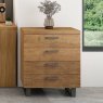 Fuji 4 Drawer Chest Oak Lifestyle