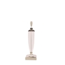 Laura Ashley Carson Polished Nickel & Crystal Table Lamp Large - Base Only