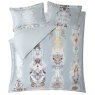 Timorous Beasties Totem Damask Duvet Set Blue Mist