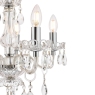 Laura Ashley Harriet 5lt Crystal & Polished Chrome Chandelier