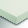 Helena Springfield Plain Dye Super King Fitted Sheet Soft Green