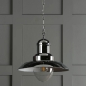 Laura Ashley Corbridge Pendant Polished Chrome 