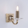 Laura Ashley Carson Antique Brass Wall Light