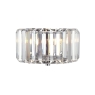 Laura Ashley Fernhurst Wall Light Polished Chrome Crystal