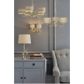 Laura Ashley Mulroy Double Wall Light With Shades