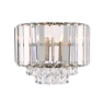 Laura Ashley Vienna Crystal & Antique Brass Wall Light