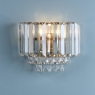 Laura Ashley Vienna Crystal & Antique Brass Wall Light