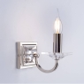 Laura Ashley Carson Polished Nickel Wall Light