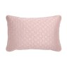 Ted Baker T Quilted Soft Pink Cushion 60 x 40cm